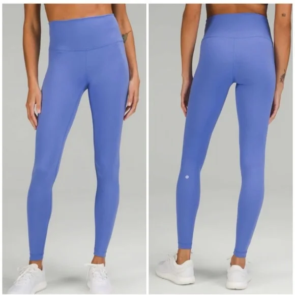 Lululemon wunder train high rise leggings 25” wild indigo Size 6 - Picture 1 of 6